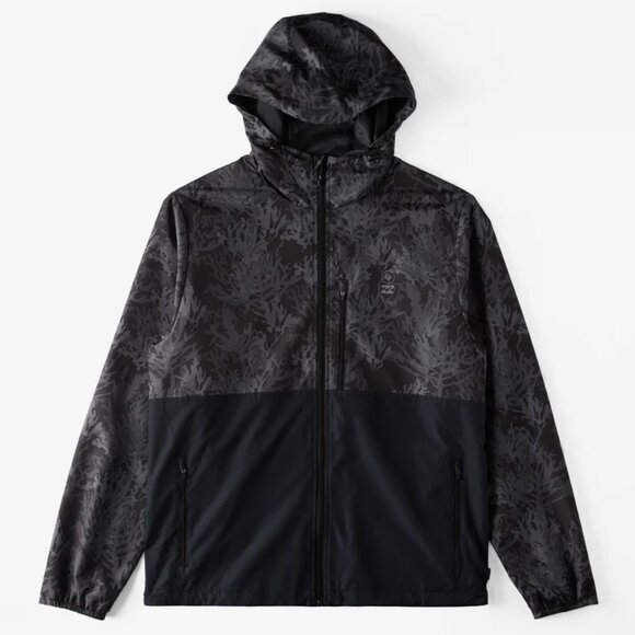 Billabong x Coral Gardeners Restore Windbreaker Size Small New NWT - Picture 1 of 10